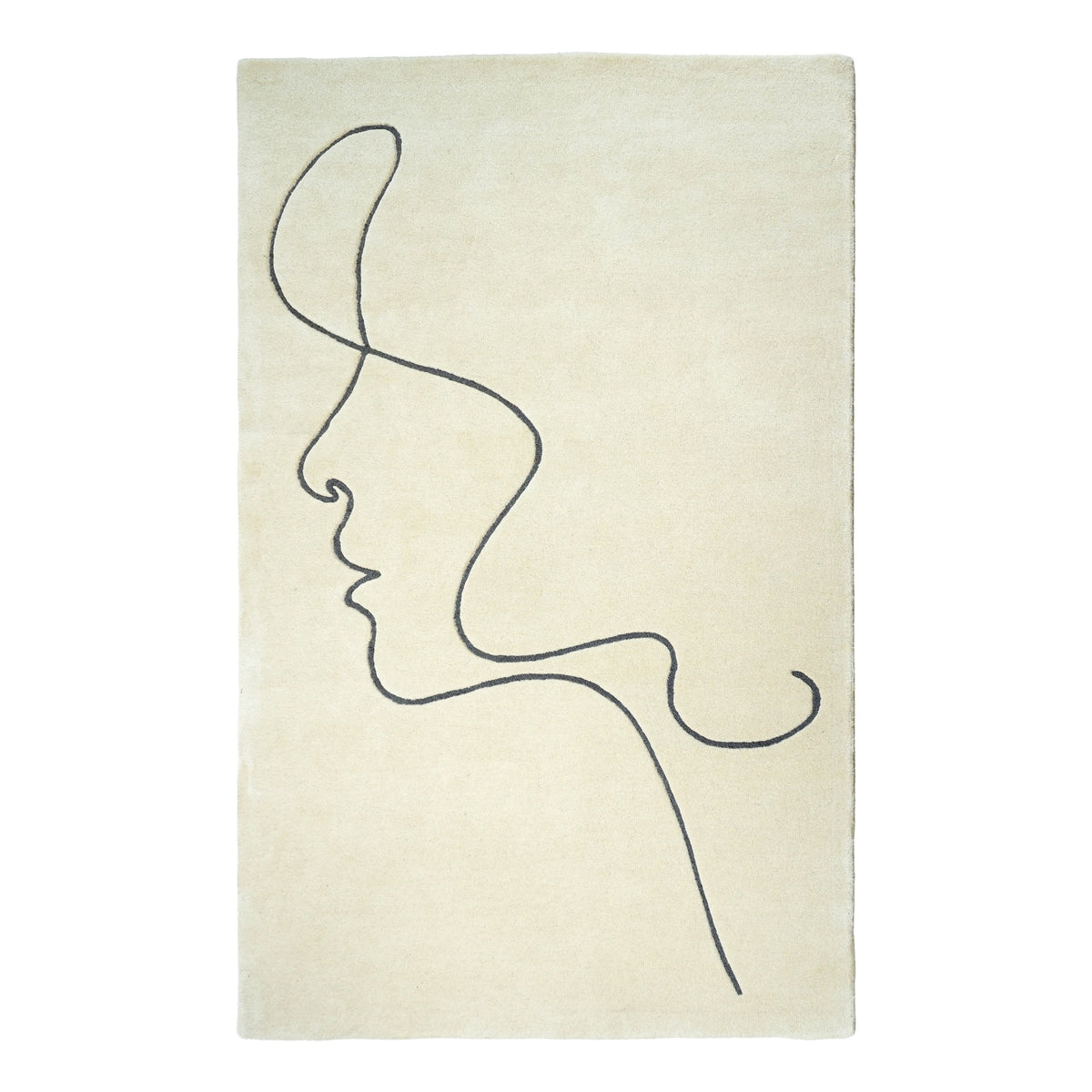 Ashland Rug - Ballet White / Dim Gray [WOOL]