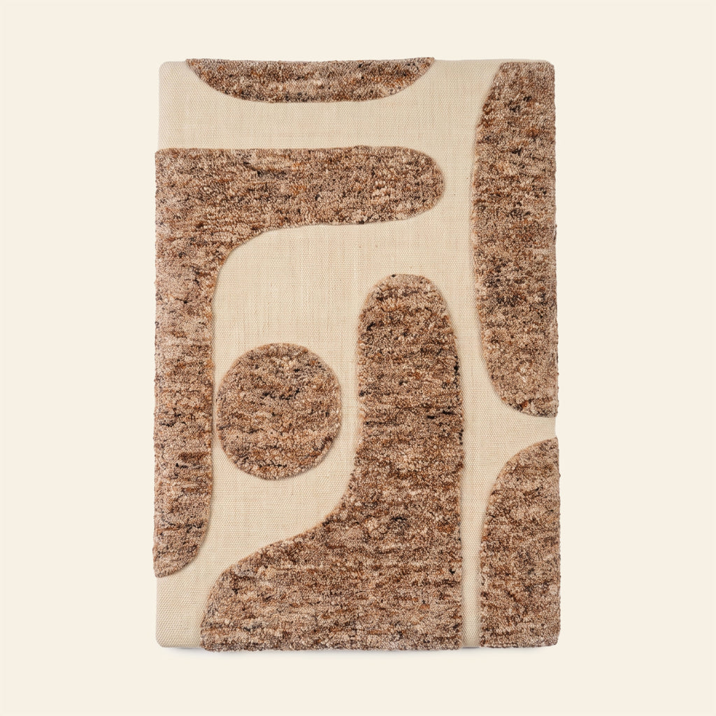 Woven Grace Wall Art - Muted Brown / Cambert [WOOL]