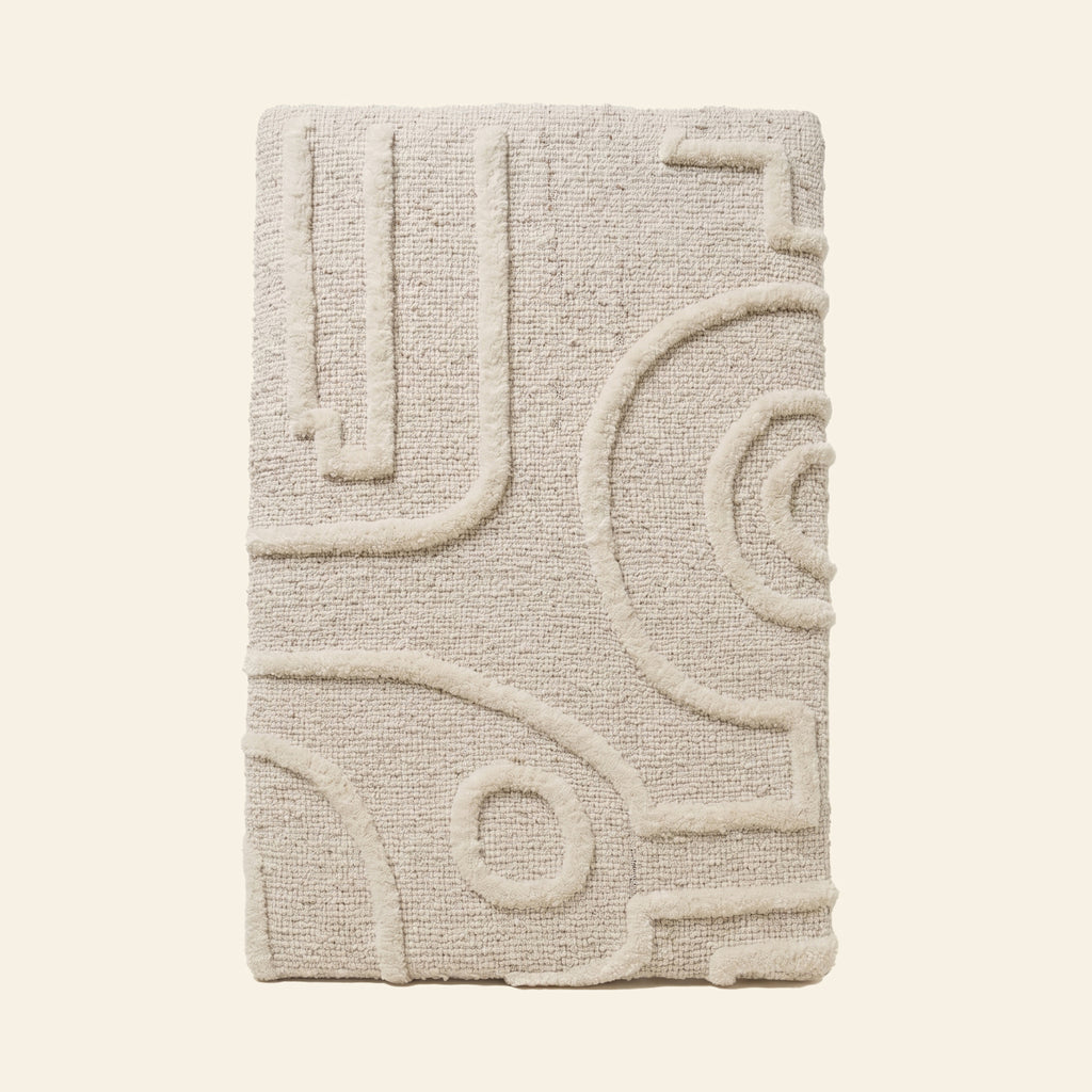Zuri Wall Art - Shoji White [WOOL]