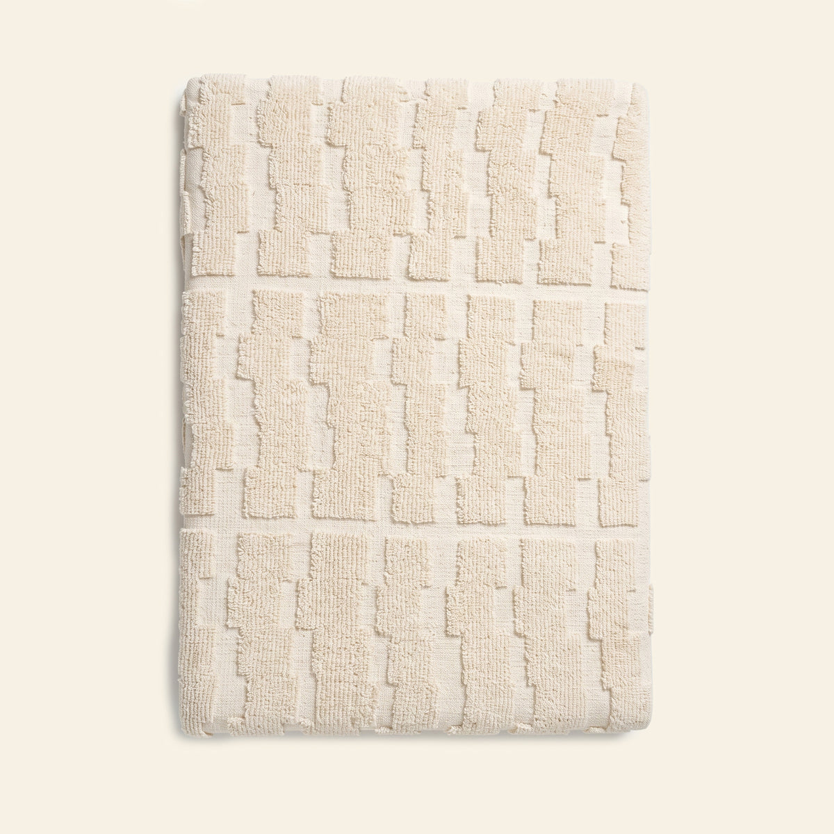 Mosaic Wall Art  - Bone Cream [WOOL]