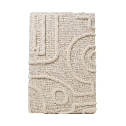 Zuri Wall Art - Shoji White [WOOL]