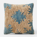 Perry Cushion - Smalt Blue / Beige Dune  [WOOL]