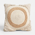 Maple Cushion - Cottage White / Charming Beige [COTTON+JUTE]