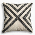 Alpine Cushion - Pearl Bush / Black Wool [PET YARN]